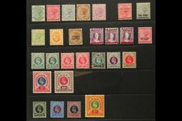 NATAL 1882-1909 Fine Mint Collection, Includes 1882-89 Five Different Values To 6d, 1885 ½d On 1d, 1886 2d... - Non Classificati