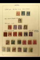 NATAL 1859-1903 Chiefly Used Collection On An Album Page, Includes 1859-60 1d Rose-red And 3d Blue, 1861-62 6d... - Non Classificati