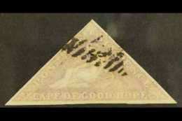 CAPE OF GOOD HOPE 1855-63 6d Pale Rose-lilac, SG 7, Fine Used With Small Part Triangular Pmk And 3 Large Margins.... - Non Classificati