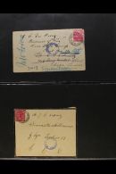 BOER WAR CENSOR COVERS 1901-02 Accumulation Of Envelope Fronts Addressed To Prisoners Of War In Various Camps,... - Non Classificati