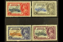 1935 Silver Jubilee Set Complete, Perforated "Specimen", SG 86s/9s, Fine Large Part Og. (4 Stamps) For More... - Somaliland (Protettorato ...-1959)