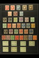 1872-90 ALL DIFFERENT COLLECTION Presented On A Stock Page. A Mint & Unused Range That Includes 1872 (Feb) 5b... - Altri & Non Classificati