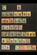 1913-24 ADMIRALS - USED RANGE Majority Perf.14 Die II & Die III Issues, Note Die II To 10d With Shades Of 2d,... - Altri & Non Classificati