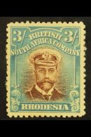 1913-19 3s Chestnut & Light Blue, SG 237, Mint, Small Part OG, Nice Appearance For More Images, Please Visit... - Other & Unclassified