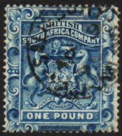 1892-93 £1 Deep Blue, SG 10, Fine Cds Used. For More Images, Please Visit... - Altri & Non Classificati