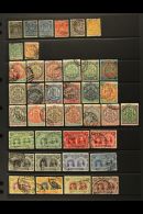 1892-1924 USED COLLECTION Includes 1892-93 Values To 2s And 2s6d, 1892-94 2d And 4d, 1896-97 All Different Range... - Other & Unclassified
