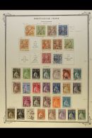 PORTUGUESE INDIA 1911-1958 ALL DIFFERENT COLLECTION Presented On A Set Of Printed "Scott" Album Pages. We See An... - Altri & Non Classificati