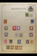 MOZAMBIQUE 1876-1975 MINT & USED COLLECTION On Printed Pages, Mostly All Different & Including 1876 50r... - Other & Unclassified