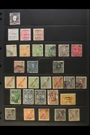 INHAMBANE 1895-1917 USED SELECTION On A Stock Page. Includes 1895 Opt'd Luis 5r & Carlos 50r, 75r & 100r,... - Other & Unclassified