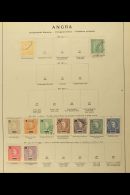 1892 TO 1922 FINE MINT & USED BALANCE On Dedicated Album Leaves, Includes Ranges From Angra, Funchal, Horta,... - Other & Unclassified