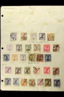 1905-31 OLD TIME COLLECTION CAT 1000+ EURO Presented On Home Made Album Pages. A Useful Mint & Used Collection... - Altri & Non Classificati