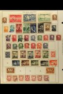 1918 TO 1966 MESSY MINT & USED COLLECTION On Album Pages, Chiefly Fine Used Material With Plenty Of Sets,... - Altri & Non Classificati