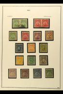 1899-1940 USA ADMINISTRATION COLLECTION On Printed Pages. A Mint & Used, ALL DIFFERENT And Includes 1899-1901... - Filippine