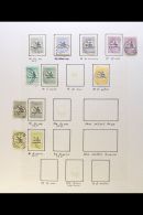 1915-1922 NWPI OVERPRINTS FINE CDS USED Impressive All Different Collection, Written Up On Album Pages. With... - Papua Nuova Guinea