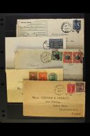 1905-1937 CANAL ZONE POSTAL HISTORY A Small Group Of Covers & Cover Fronts Bearing Various Issues. All Posted... - Panama