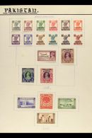 1947 TO 1963 COLLECTION With 1947 Values To 10r Mint, 1948-57 Most Values Used To 25r, 1949-53 Set Complete, 10a... - Pakistan