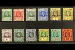 1914 Wmk Crown CA Definitives Set Opt'd "SPECIMEN", SG 1s/12s, Never Hinged Mint. Superb (12 Stamps) For More... - Nigeria (...-1960)