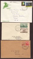 POSTMARK GROUP Selection Of Covers Bearing Island Postmarks Including, 1952 & 1961 Chatham Island, 1953 &... - Altri & Non Classificati