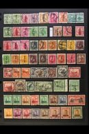 OFFICIALS 1907-1947 USED COLLECTION. A Stock Page Filled With A Most Useful Range Including 1907-11 Set To 2s,... - Altri & Non Classificati