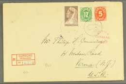 NETHERLANDS ANTILLES - CURACAO 1941 Cover To New Jersey Bearing 2½c & 5c Definitives & 27½c... - Altri & Non Classificati