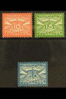 1921 Air Complete Set (Michel 102/04, SG 239/41), Fine Never Hinged Mint, Very Fresh. (3 Stamps) For More Images,... - Altri & Non Classificati