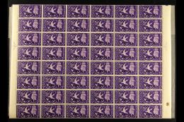 TANGIER 1946 Victory Set, SG 253/54, In COMPLETE SHEETS OF 120 STAMPS With Full Margins, Never Hinged Mint. The 3d... - Altri & Non Classificati
