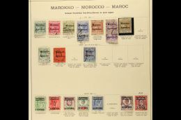 1898 To 1937 MINT & USED COLLECTION On Album Leaves, Plenty Here Including Gibraltar Overprints, 1898 Near... - Altri & Non Classificati