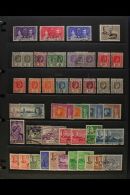 1937-87 USED COLLECTION Presented On Stock Pages In An Album. Includes KGVI 1938-49 Defin Ranges To 1r Inc 10c... - Mauritius (...-1967)