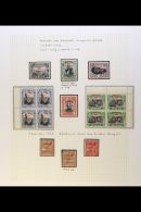 1928 "POSTAGE AND REVENUE" OVERPRINTS A Chiefly Fine Mint Collection On Album Pages, Includes The Set Complete... - Malta (...-1964)