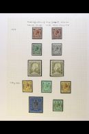 1914-21 FIRST KING GEORGE V DEFINITIVES A Mostly Fine Mint Collection Presented On Album Pages, Includes The... - Malta (...-1964)