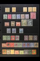 1863-1914 FINE MINT COLLECTION Presented On A Stock Page. Includes 1863 CC Wmk ½d Buff (SG 4), Clean Cut... - Malta (...-1964)