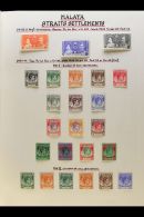 1937-57 SUPERB MINT COLLECTION WITH COMPLETE DEFINITIVE SETS A Beautifully Written Up Collection On Pages,... - Altri & Non Classificati