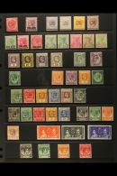 1892-1941 MINT COLLECTION On A Stock Page. Includes A Small QV Selection To 50c, KEVII To 30c, KGV Includes... - Straits Settlements