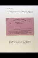 POSTAL STATIONERY 1873-1998 FINE UNUSED COLLECTION Of Postcards & Envelopes Written Up On Leaves, The Strength... - Sonstige & Ohne Zuordnung