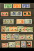 1937-52 KING GEORGE VI ISSUES COMPLETE A Complete Very Fine Mint Collection From SG 128/164 Inclusive, Includes... - Vide