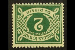 POSTAGE DUE 1925 2d Deep Green WATERMARK INVERTED Variety, SG D3w, Fine Never Hinged Mint, Fresh. For More Images,... - Other & Unclassified