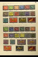 1967-1988 COMPLETE NEVER HINGED MINT COLLECTION In Hingeless Mounts On Leaves, ALL DIFFERENT, Note 1968-70 Defins... - Other & Unclassified