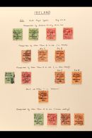 1922-70 FINE USED COLLECTION, CAT £380+ Collection On Album Pages, Much Here Including 1922 Opts To 6d,... - Other & Unclassified