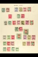 OLD TIME COLLECTION On Imperial Pages. Useful Mint & Used Ranges From Various States Inc CHAMBA KGV To 1r... - Altri & Non Classificati