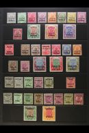 GWALIOR 1912-37 KGV MINT COLLECTION Presented On A Stock Page. Includes 1912-14 Set, 1928-36 Range To 5r, 10r... - Altri & Non Classificati