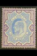 1902-11 5R Ultramarine And Deep Lilac, SG 143, Very Fine Lightly Hinged Mint. For More Images, Please Visit... - Altri & Non Classificati