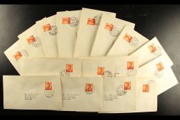 SUB-OFFICES POSTMARKS. 1963-1965 Interesting Collection Of Covers Bearing 5c Annigoni Stamp, Each Tied By A... - Altri & Non Classificati