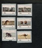 AUSTRALIE YEAR 1994 MNH *** MICHEL 40.1 45.1 SATZ S24 NCP - Machine Labels [ATM]