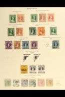 1861-99 QV COLLECTION A Useful Mint And Used Collection On Printed Leaves, Incl. A Nice Range Of Early Chalon... - Grenada (...-1974)