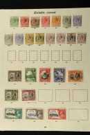 1861-1935 A Collection On Old Album Pages, Incl. 1861-62 6d No Watermark Used, 1895-99 2d Mint Etc. (70 Stamps)... - Grenada (...-1974)