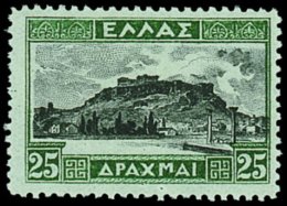 1927 25Dr Green And Black, Type I, Mi 317I, Superb NHM. For More Images, Please Visit... - Altri & Non Classificati