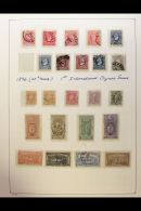 1861-1923 EXTENSIVE & VALUABLE COLLECTION A Most Useful Mint And Used Collection Presented In Mounts In A... - Altri & Non Classificati