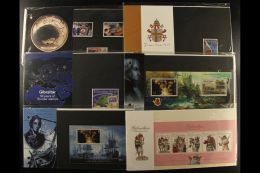 2000-2010 SUPERB NEVER HINGED MINT COLLECTION Of All Different Complete Sets & Mini-sheets In Presentation... - Gibilterra