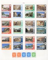 1971-89 VERY FINE MINT COLLECTION. A Very Fine Mint, Extensive Decimal Collection Of All Different On Leaves,... - Gibilterra