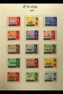 1967-1999 NEVER HINGED MINT All Different Collection In An Album. With Definitives 1967 Ships Set, 1971 Set, 1977... - Gibilterra